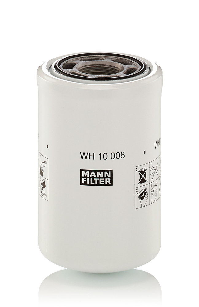 Hydraulic Filter, automatic transmission - WH 10 008 MANN-FILTER - AL156625, AL221066, 57221