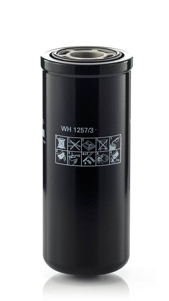 Hydraulic Filter, automatic transmission - WH 1257/3 MANN-FILTER - 225-4118, 57418, BT9353-MPG