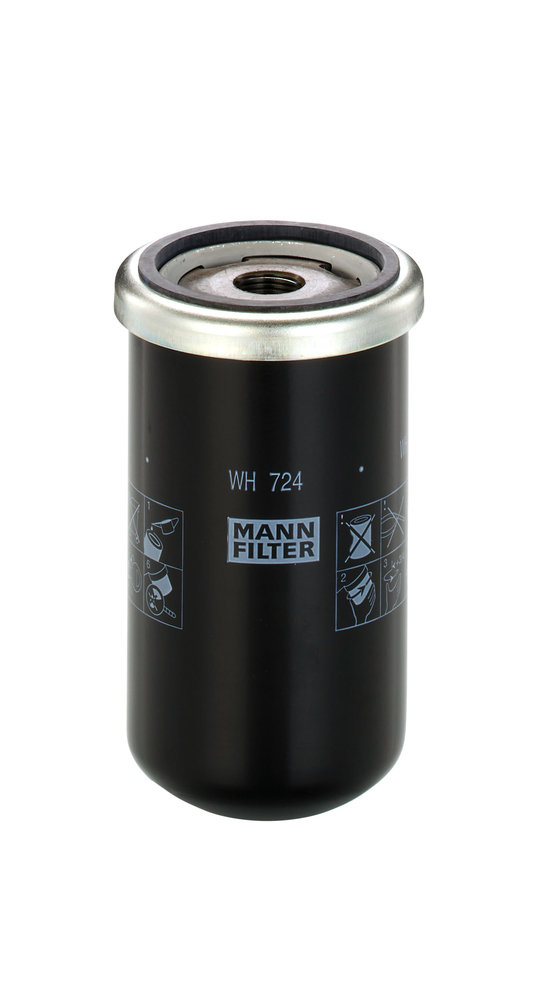 Ölfilter - WH 724 MANN-FILTER - 0009830601, 91.2976.31, 0009830601V