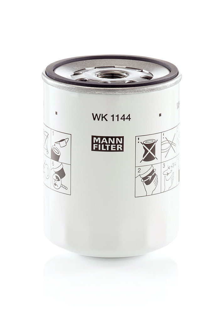 Kraftstofffilter - WK 1144 MANN-FILTER - 22377272, FF5855, 3888460
