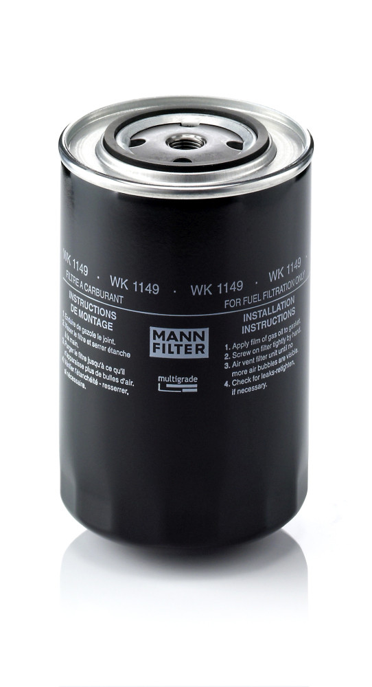 WK 1149, Fuel Filter, Fuel filter, MANN-FILTER, 0011515170, 132347, 2994048, 47450037, 5001859402, BH2X9155AA, ER5801465413, 500315480, 504082384, 503355292, 504117916, 5801543243, 5802037371, 84597068, 1534391, 2343230006, 24.063.00, 33744, 38974, 4096-FS, 5089, 5801445628, 7.24000, ALG-2173, BF7927, DN1963, ELG5530, F026402034, FC-2205, FF5471