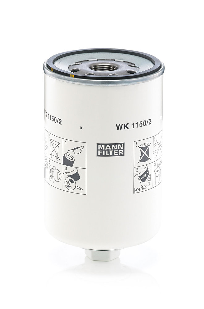 Kraftstofffilter - WK 1150/2 MANN-FILTER - 10044303, 120651-55020, 24.154.00