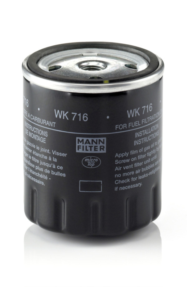 Kraftstofffilter - WK 716 MANN-FILTER - 0000929001, 5008874, 9975337