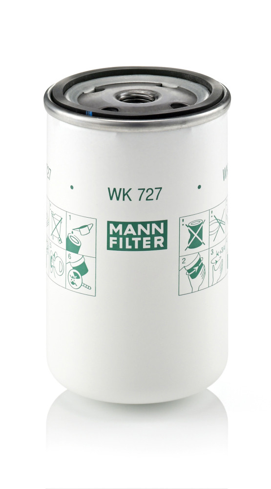 Kraftstofffilter - WK 727 MANN-FILTER - 02/910155, 0504113074, 0870017560