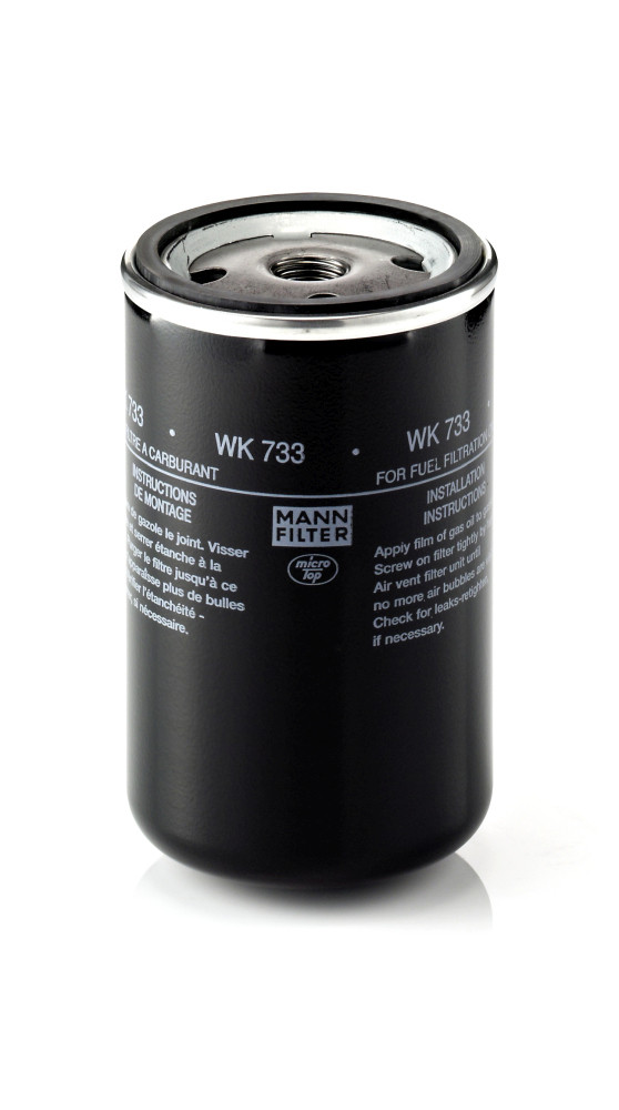 WK 733, Fuel Filter, Fuel filter, MANN-FILTER, 0022852800, 4033156710, 1457434183, 1534408, AZF785, BG-1547, EXF-377, FF5018, H653WK, ZP3037AF
