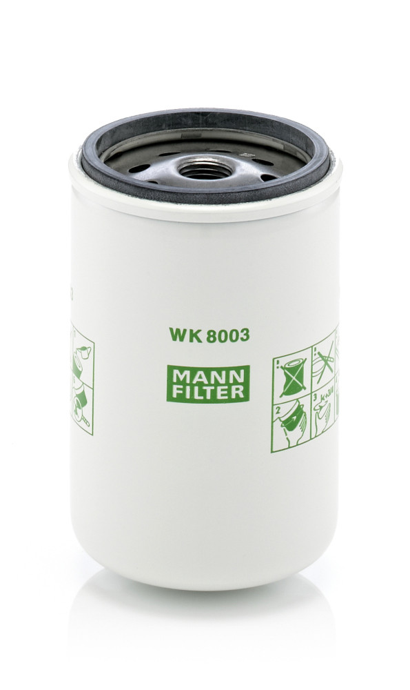 WK 8003 X, Kraftstofffilter, Filter, MANN-FILTER, 1535402, 36845, 3934763, 6732-71-6112, FF42000, H654WKD576, FF42001, FF5494