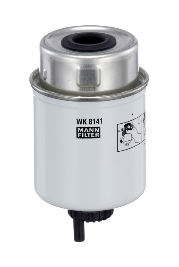 WK 8141, Fuel filter, Filter, MANN-FILTER, 26560145, 4223660M1, 701040A1, BF7681-D, FS19811, KC227, P551429, Z640