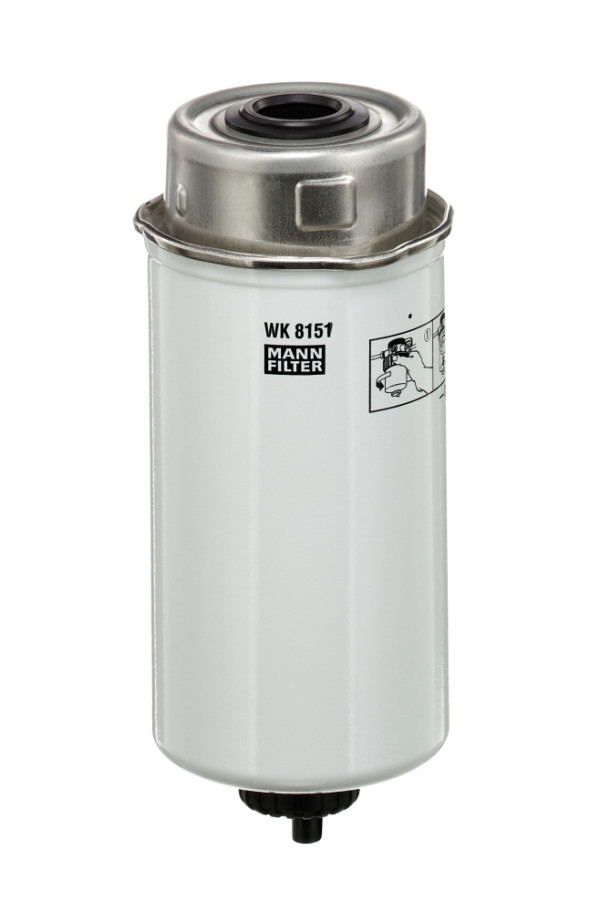 WK 8151, Fuel filter, Filter, MANN-FILTER, 0011383200, 05821455, 32/925991, 702704A1, FS19988, H301WK, P551435