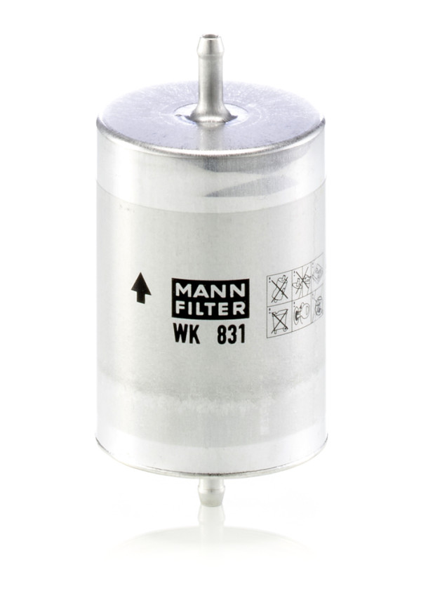 WK 831, Fuel Filter, Fuel filter, MANN-FILTER, 0024772601, 2D0201051, 0024772701, 0024772801, A0024772601, A0024772701, A0024772801, 0143230007, 0450905275, 21756, 30-0821, 31.583.00, 325-FP, 4139, 4.66671, 61104, 62853, 7790139, 96925, AG-6036, ALG-2035/1, F67692, FB831, FI7155, FN30, FS9216E, FT5141, G3829, H82WK02, KL64