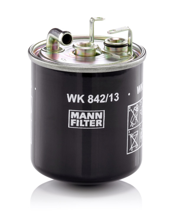 WK 842/13, Fuel Filter, Fuel filter, MANN-FILTER, 6110900852, 6110920601, 611092060167, A6110900852, A6110920601, 0146680001, 0450905930, 1521990, 16.32.46/130, 24.416.00, 38294, 4239/1, 449-FP, 4.66670, 6224, 63852, ADU172325, AG-6073, ALG-2046/18, CFF100257, CS484, DN1904, EFF080, F58280, FF20064, FF5619, FI9128/13, FSM4156, GF291, GS213
