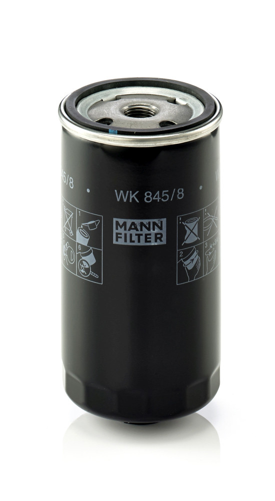 WK 845/8, Fuel Filter, Fuel filter, MANN-FILTER, MUN000010, WJI100000L, WJI100000, WJN101762L, 30-0L-L03, 4797, ADJ132310, EFF303, F026402002, FC-L03, FT5291, GFE5332, H70WK15, HDF555, KC85/1, M344, P9444, PP940/2, SP-1386, V49-0030, WF8270, EOF274, FC-L03S, N2002, JFC-L03