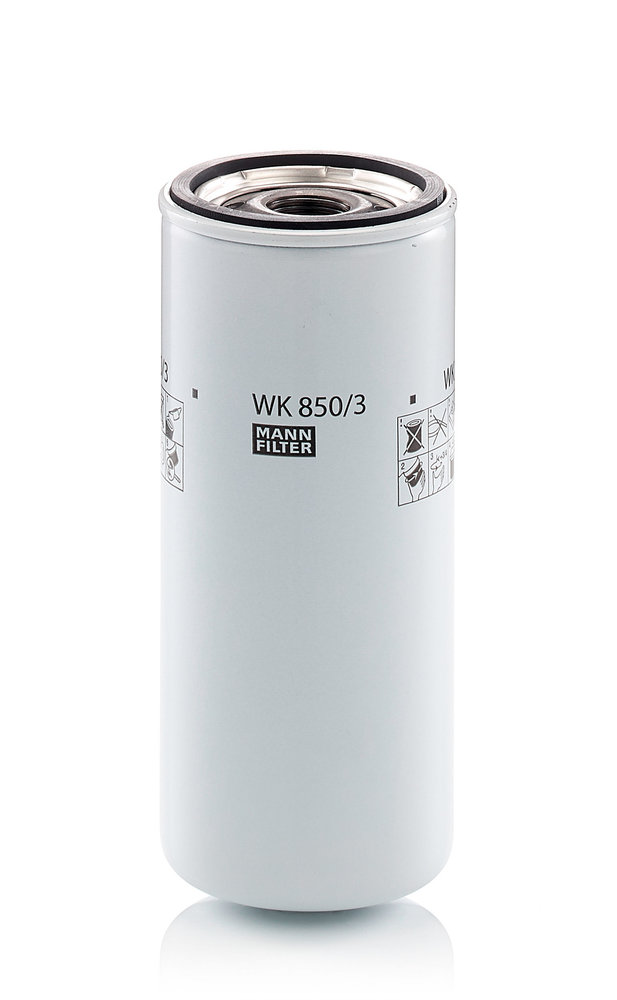 Kraftstofffilter - WK 850/3 MANN-FILTER - 0003600540, 1R-0751, AG121852