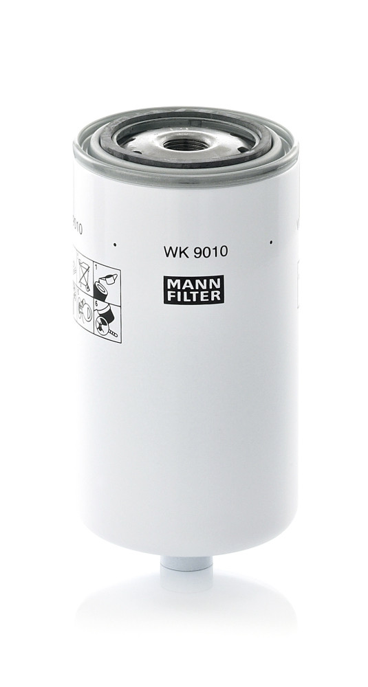 WK 9010, Fuel filter, Fuel filter, MANN-FILTER, 1521994, 1529648, 24.089.00, 35439, 4651-FS, 5.45143, ELG5574, F026402275, FS19689, FT6510, H296WK, K117918N50, KC543, S4089NR, SF8551, SP-1462, Z625, ZP3247F, 1534839, 1618993, 50014651