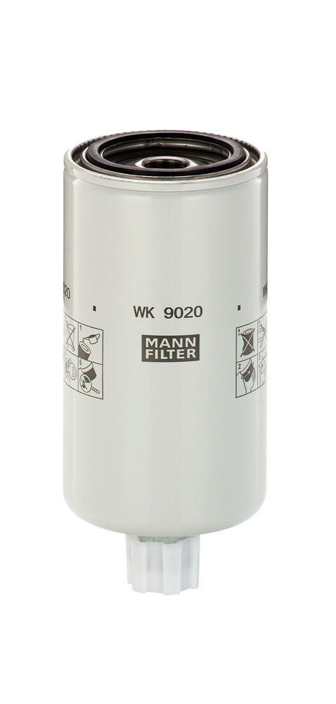 Kraftstofffilter - WK 9020 X MANN-FILTER - 11LD70010, 13465547, 1543356