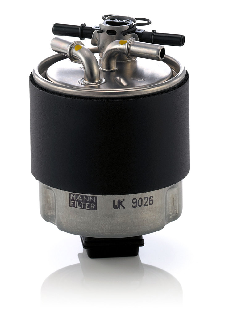 WK 9026, Kraftstofffilter, Filter, MANN-FILTER, 16400-JD50C, 24.025.01, 30-01-128, 5049, ADN12341, ALG-2137/1, DN2701, EFF283D, ELG5401, F026402126, FC-128S, HDF622, J1331049, KL440/13, LVFF761, M505, MP56, N1331052, NF-2472, PP857/4, S4025NR, SP-1447, V38-0101, WF8480, 16400-JD52C, J1331061, KL440/19, 16400-JD52E, KL440/44, 16400-JX52C