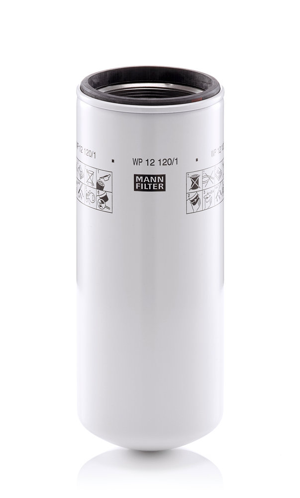 Ölfilter - WP 12 120/1 MANN-FILTER - 10332314, 1216400571, 1415822