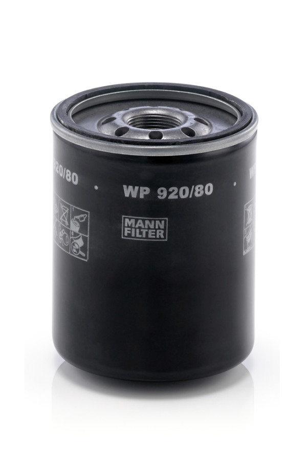 WP 920/80, Ölfilter, Ölfilter, MANN-FILTER, 006000789B91, 15601-87308, 1560A87305, 16510-78E00, 25067293, 330081116, 3I1601, 5-87310442-0, 650391, MD110920, RF71-14302, 1560B-87305, 16510-78E00-000, 8-94340-697-0, 94360427, MD336080, RF71-1H302, 16516-78E00, 8-94340-697-1, RFY0-14302, 16516-78E00-000, 8-94360-427-0, RFT1-1A-302, 16516-78E01, 8-94360-427-1, RFY4-14302, 16516-78E01-000, 8-97021-576-0, 894217272, 0986452064