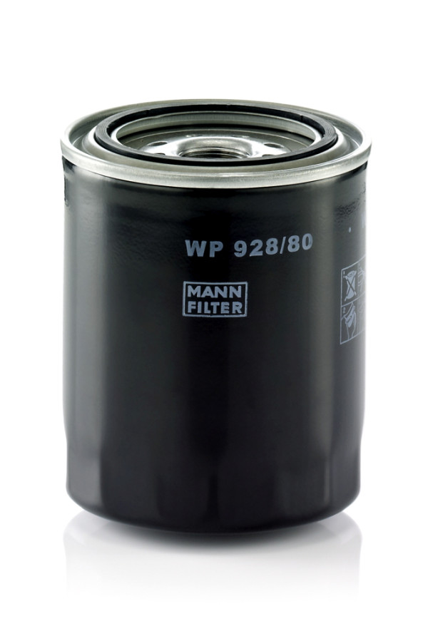 WP 928/80, Ölfilter, Ölfilter, MANN-FILTER, 04152-03006, 119770-90620, 1213438, I9091503006, WL51-14302, 3598332, 90915-03006, J9091530002, WL91-14302, 4089653, 90915-30002, J90915-03006, WLY0-14302, 90915300028T, XM346731AA, XM3J-6731-AA, 0986452048, 10-02-213, 108979, 115410-0260, 1500980, 15034, 2109, 23.248.00, 30-143220002, 50013854, 51093E, 586044, 61553, 71761634