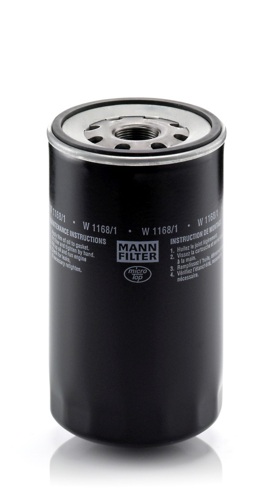 W 1168/1, Oil Filter, Oil filter, MANN-FILTER, 649092, 1534650, 2037, 23.276.00, BC-1115, ELH4733, F026407131, H28W01, LF3570, LFP3570, OC129, OL2940, ZP531C, LFP3582, P7131