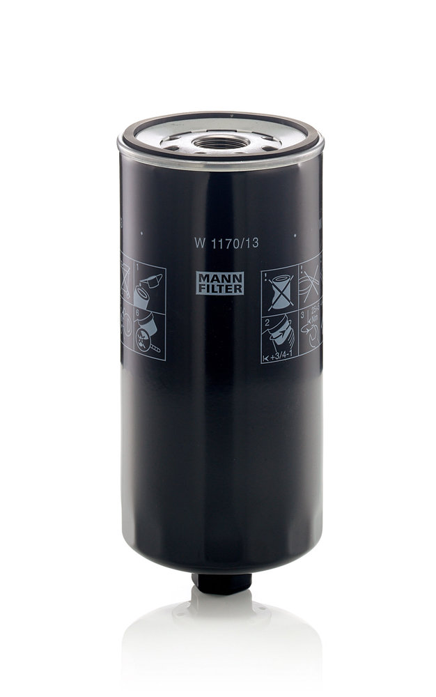 W 1170/13, Ölfilter, Filter, MANN-FILTER, 10297295, AT277119, 738111123, LW10297295, 1535300, 23.592.00, 57469, F026407117, H396W, P502596, PH11059, S3592R, ZP3372, 23.593.00
