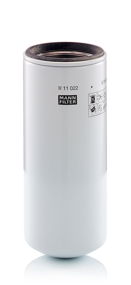 Ölfilter - W 11 022 MANN-FILTER - 23.734.00, 4367100, H371W