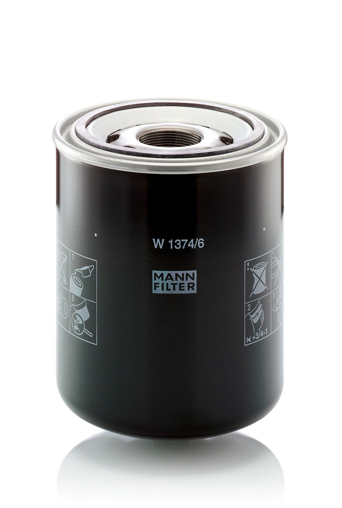 Ölfilter - W 1374/6 MANN-FILTER - 04411047, 4411047, 1534748