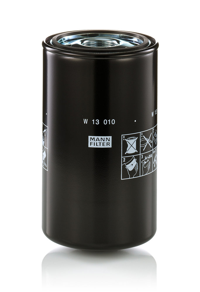 Filter, operating hydraulics - W 13 010 MANN-FILTER - 3693639M1, 39.55.13/140, 53420903