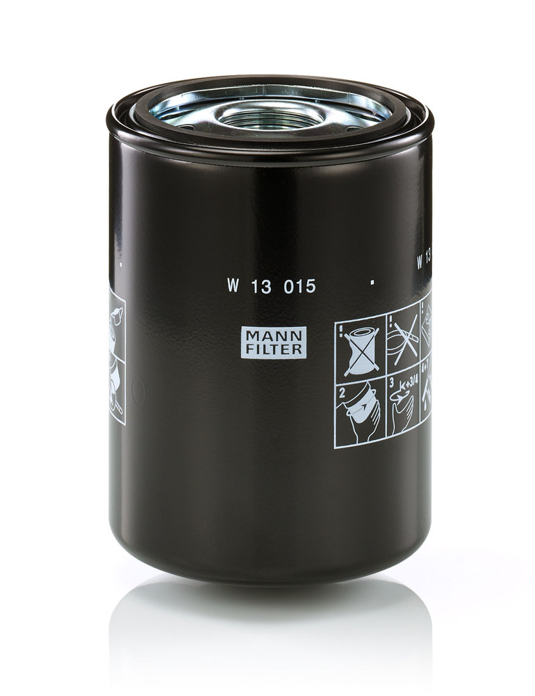 Filter, Arbeitshydraulik - W 13 015 MANN-FILTER - 6442-0903, 80.034.00, 84239756