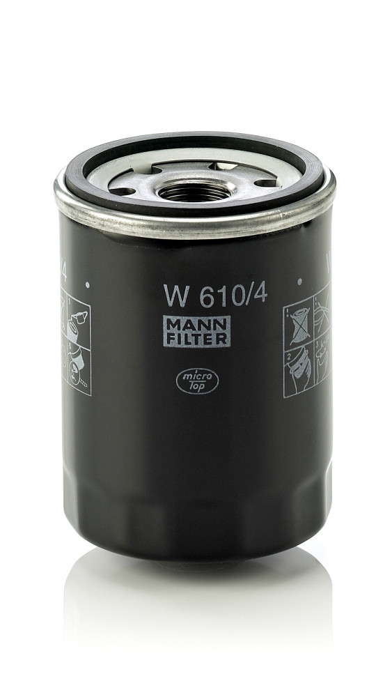 W 610/4, Ölfilter, Ölfilter, MANN-FILTER, 02/630475, 140517030, 15208-53J00, 15208-53J01, 15208-70J00, 15208-70J01, 15208-70J0A, 15208BX00A, 0986452060, 10-01-117, 15029, 152071758785, 2117, 23.266.00, 36-143220002, 4188, 50013849, 586049, 61555, 7605029, ADN12110, B1406, BC-1256, C141, C-1814, C-216, CNS11216, DO924, EDL157, EFL488