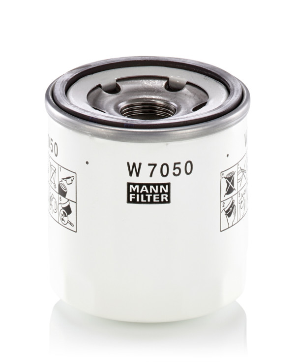 W 7050, Oil Filter, Oil filter, MANN-FILTER, 10-0L-L06, 108328, 11-143220004, 13.41200, 1812551, 23.584.00, 50019006, 9808867880, ADJ132127, BK2Q-6714-AA, DO5516, ELH4455, EOF280, F026407188, FO611, FO-L06S, FT1615, FT6151, H90W34, LF16451, LR058104, LS1051, LVFL808, OC1252, OP540/2, PH11929, R1030, S3584R, SP-1422, W8027