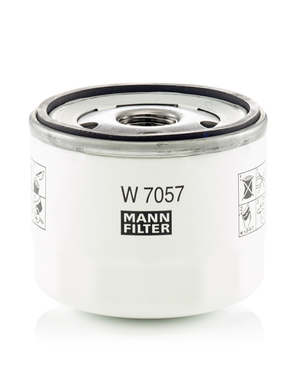 Ölfilter - W 7057 MANN-FILTER - 171144, 2207993, ADBP210021