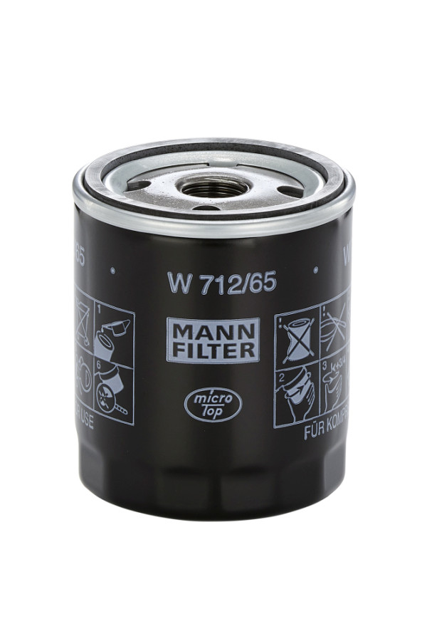 W 712/65, Oil Filter, Oil filter, MANN-FILTER, 1045/8374, 1500868, 32305674, LF3766, 359039, 39313317, LF785, 92118660, 98262/135