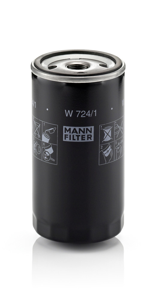 Oil Filter - W 724/1 MANN-FILTER - 5016698, 93156613, 5017582