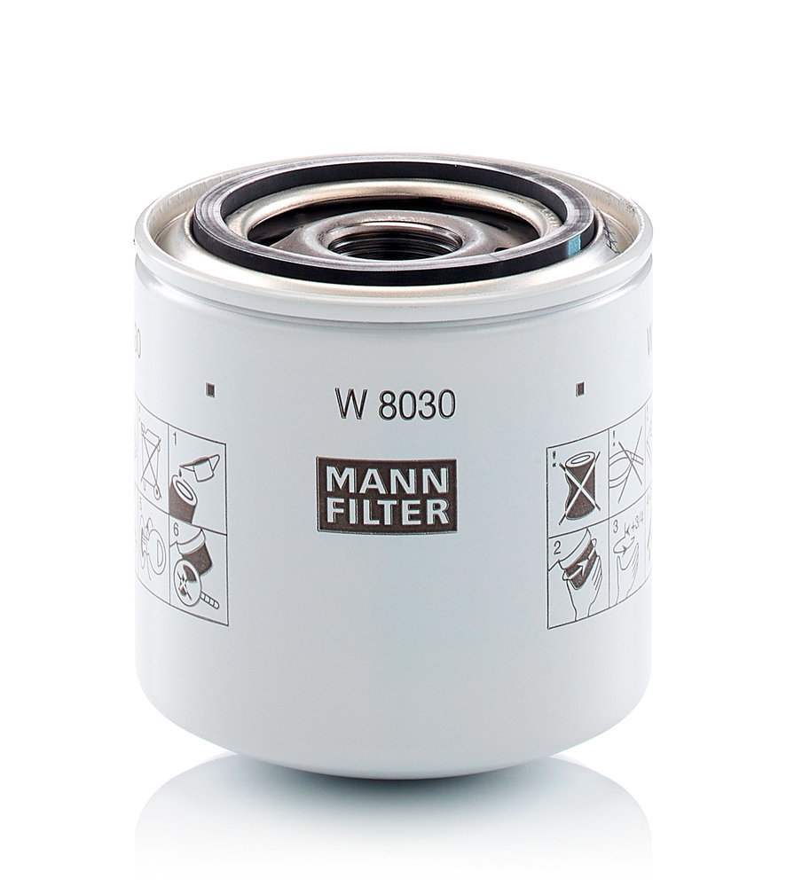 Ölfilter - W 8030 MANN-FILTER - 7012303, WL10109, 7030303
