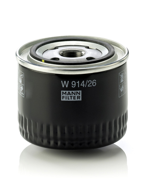 W 914/26, Oil Filter, Oil filter, MANN-FILTER, 15400-PDD-E00, ERR5542, 15400-PDD-EOO, LRF000010, 0451103341, 10-04-497, 15418, 23.495.00, 586074, ADJ132118, B108, BC-1310, ELH4325, EOF077, FO-L07, FT5455, FX20018, GFE392, H12W07, HO-826, L18275, LS322, OC312, OL101, OP580/2, PH5717, R101, S0101R, SM182, SO8529