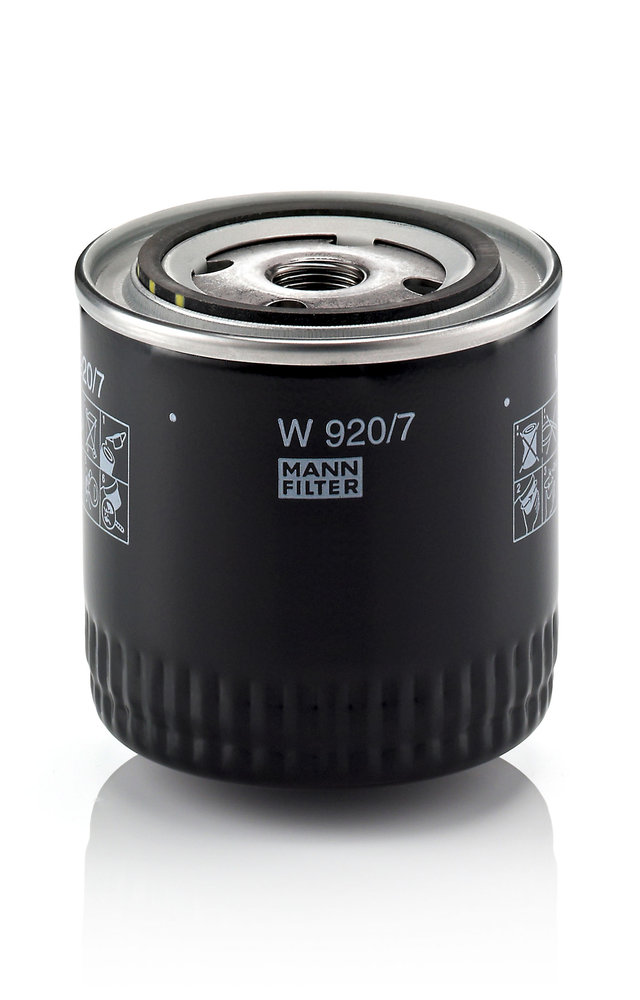 Oil Filter - W 920/7 Y MANN-FILTER - 1535323, 562815