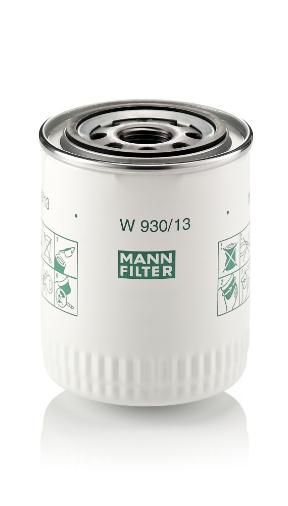 W 930/13, Oil Filter, Oil filter, MANN-FILTER, 0003270240, 07V121717, C42797, SPE6757, UE40893, EAC1467, EBC10303, EBC9658, 041-8665, 0451103278, 2160, 23.225.00, 51206, ADJ132123, B7220, EOF094, EXL-263, FB5407, FT5925, FX0039, GFE154, H24W07, L30255, LFP6240-1, LS1052, LS253, O-93/125.0, OC238, OL26, OP654