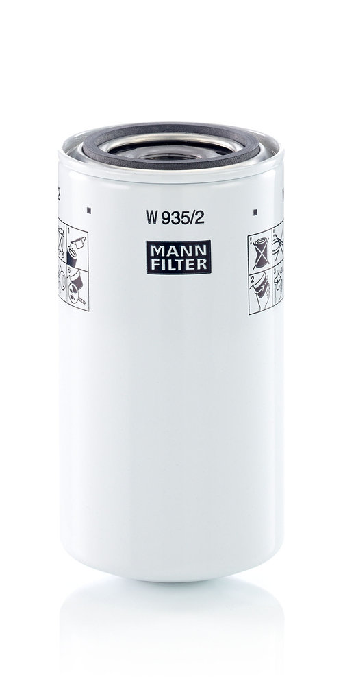 Filter, operating hydraulics - W 935/2 MANN-FILTER - 093-7520, 15645153410, 19812461000