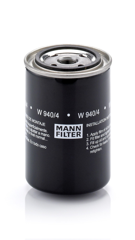 W 940/4, Ölfilter, Filter, MANN-FILTER, 1457828, 150-1004, 1535332, 155-966, 1560A-41010, 15831-32430, 168444, 1900365M91, 31-3658, 35303692, 410365, 41047, 51515, 72257916, 74910810, 8990499, B249, C-1121, DG8A, EDG6714CA, FL1A, L4278859, LF1, LF3313, LFP170008, PH8A, PL-3313, WGL3324, Z98, 3000061