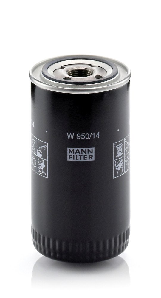 W 950/14, Ölfilter, Ölfilter, MANN-FILTER, 15209-C8600, 15209-C8602, 15209-G9600, 15209-J2000, 15209-J6502, 0451203234, 10-01-109, 586150, 9329, ADN12107, BC-1196, C-204, CNS11230, DO825, ELH4185, EXL-262, FO-109, FT4498, FT4984, GFE341, H454W, IFL-3109, J1311009, LF690, LFP880, LS232, MH351, NO-225, OL85, OP567/2