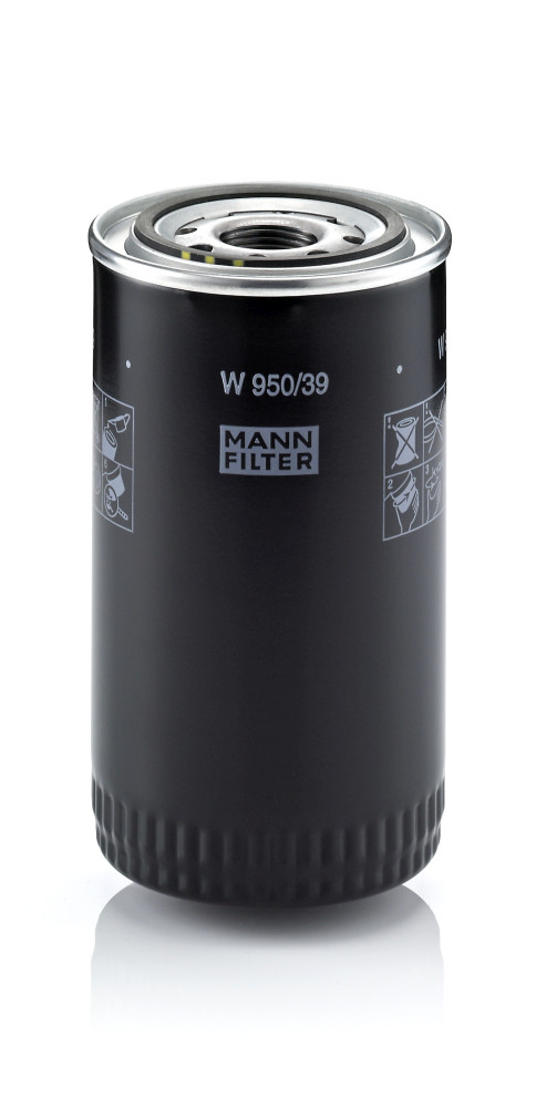 Ölfilter - W 950/39 MANN-FILTER - 028.1012005, 041251202, 0705031567