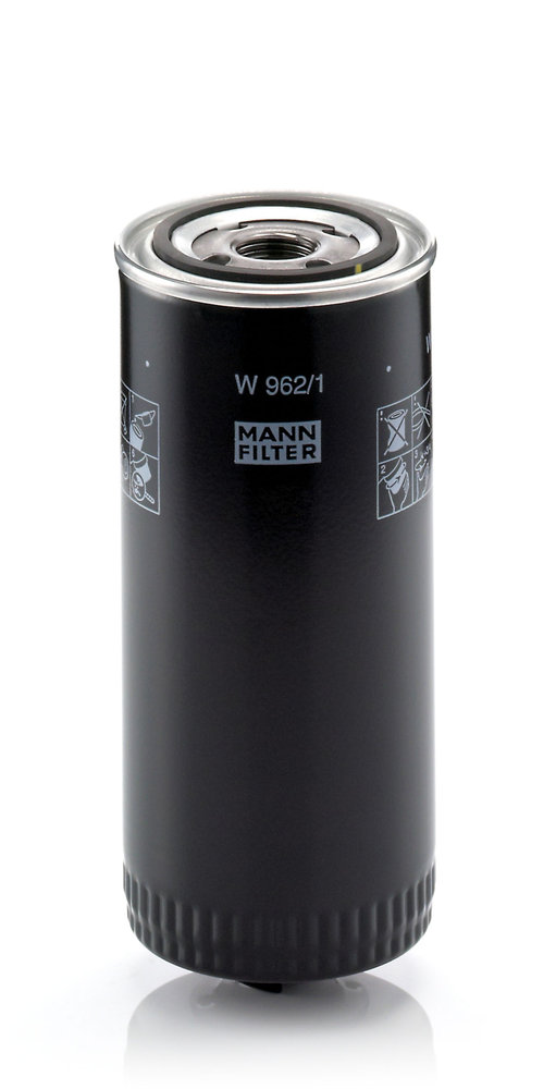 Filter, operating hydraulics - W 962/1 MANN-FILTER - 5006143641, 5010197265, 5010197266
