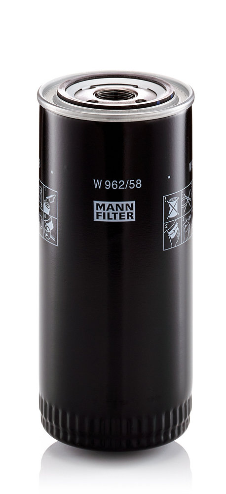 Ölfilter - W 962/58 MANN-FILTER - 5580010001P, 558001400KP, 558001400P