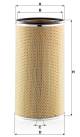 Secondary Air Filter - CF 30 001 MANN-FILTER - 05821349, 10505-06, 1W-3636