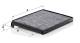 Filter, interior air - CUK 33 001 MANN-FILTER - 109392, 1953596, 1987435563