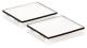 Filter, Innenraumluft - CU 2217-2 MANN-FILTER - 30/926362, AA2983, CA-43030
