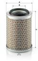 Air Filter - C 1396 MANN-FILTER - 1534775, 27.298.00, 541061-2