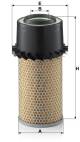 Air Filter - C 15 250 MANN-FILTER - PC2078E, PS-110002