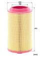 Luftfilter - C 24 745/6 MANN-FILTER - 0040944004, 1534921, A0040944004