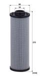 Filter, operating hydraulics - HD 1060 MANN-FILTER - P173173, RHR500G10B